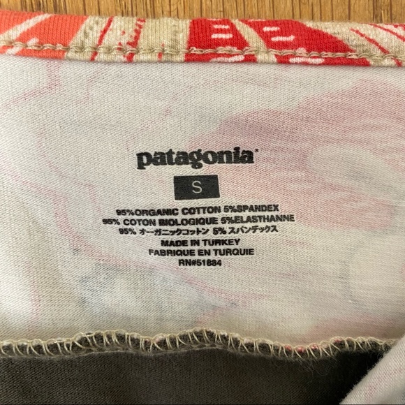 PATAGONIA • “Margot” Sleeveless V-Neck Organic Cotton Floral Dress - Size S - Picture 8 of 16